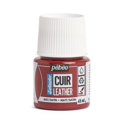 SETACOLOR CUIR 45ML ROUGE PROFOND N°6 PEBEO
