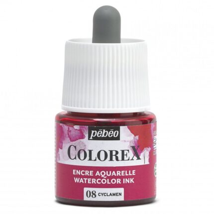 ENCRE AQUARELLE COLOREX 45ML N°14 CYCLAMEN PEBEO