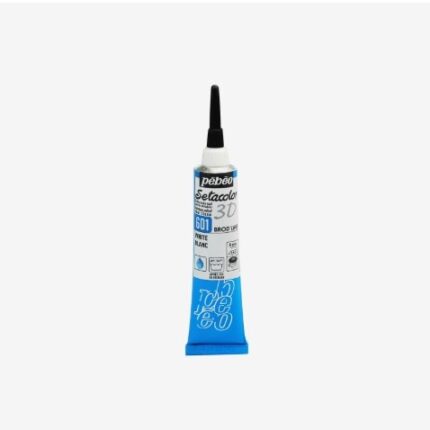 SETACOLOR 3D BROD'LINE 20ML N°601 BLANC PEBEO