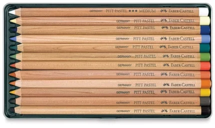 CRAYON PITT SEC WALNUT BROWN FABER-CASTELL REF:1122-177