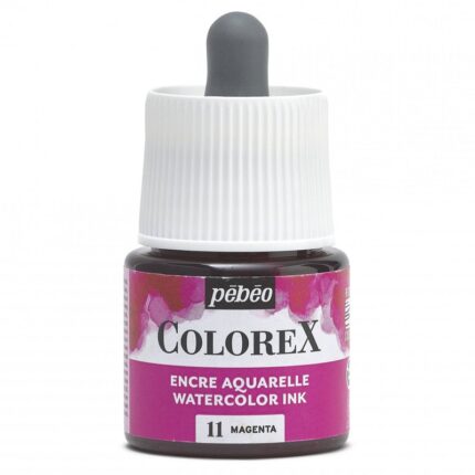 ENCRE AQUARELLE COLOREX 45ML N°60 MAGENTA PEBEO