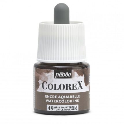 ENCRE AQUARELLE COLOREX 45ML N°47 GRIS TOURTERELLE PEBEO
