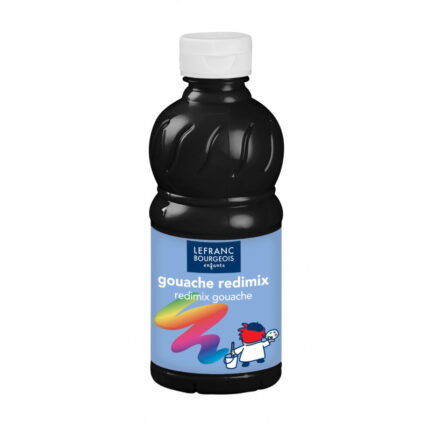 PEINTURE GOUACHE LIQUIDE PEBEO 250ML NOIR