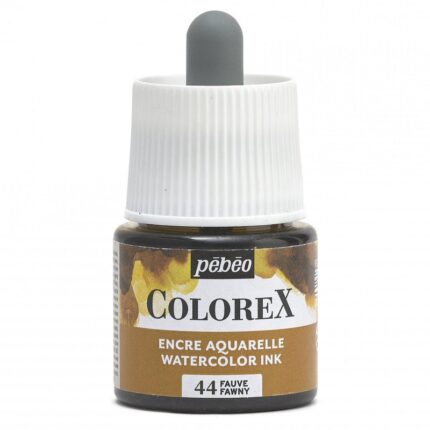 ENCRE AQUARELLE COLOREX 45ML N°53 FAUVE PEBEO