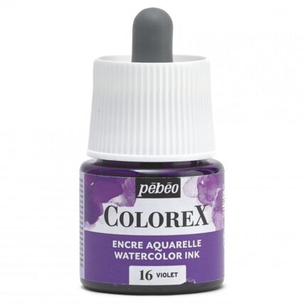 ENCRE AQUARELLE COLOREX 45ML N°46 VIOLET PEBEO