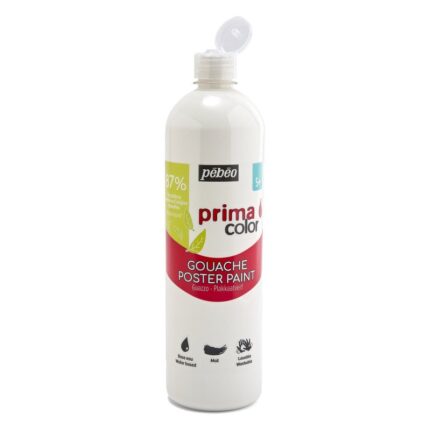 PEINTURE GOUACHE PEBEO 1L BLANC