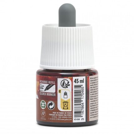 ENCRE AQUARELLE COLOREX 45ML N°33 SANGUINE PEBEO