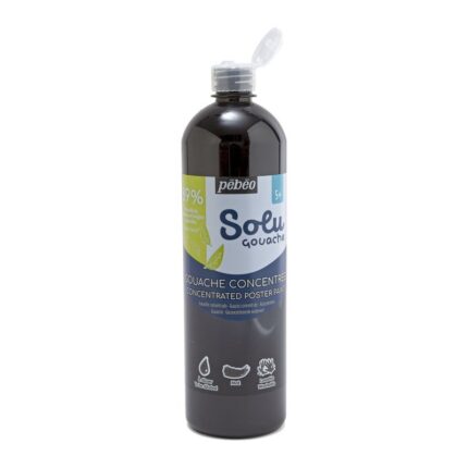 PEINTURE GOUACHE PEBEO 1L NOIR