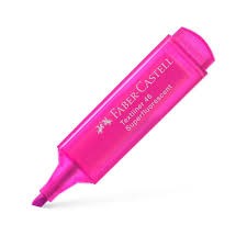 FLUORESCENT FABER CASTELL TEXTLINER 1546 ROSE