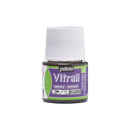 PEINTURE VITRAIL 45ML VIOLET DE PARME N°33 PEBEO