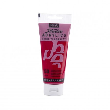 PEINTURE PEBEO STUDIO ACRYLIC 100ML N°50 MAGENTA PRIMAIRE