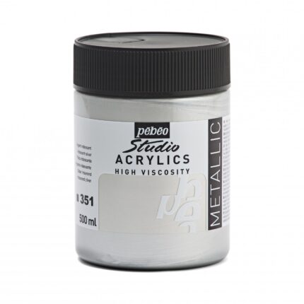 ACRYLICS STUDIO PEBEO 500ML N°11 BLANC DE TITANE