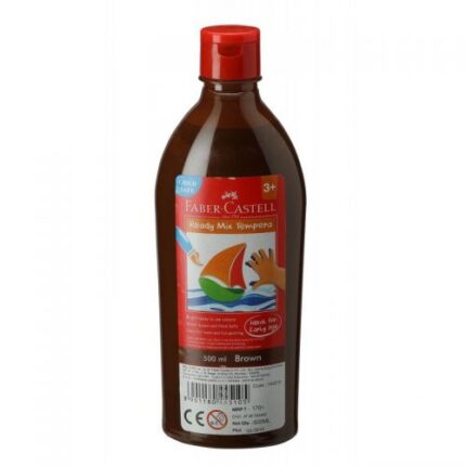 PEINTURE GOUACHE FABER-CASTELL MARRON 500ML REF:144510