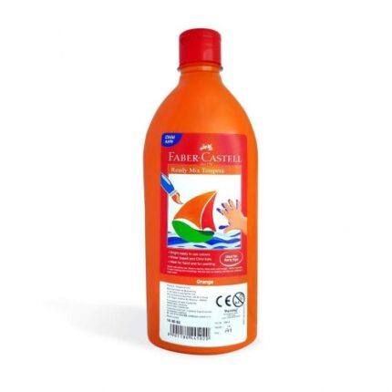 PEINTURE GOUACHE FABER-CASTELL ORANGE 500ML REF:144502