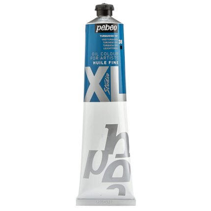 PEINTURE A L'HUILE TURQUOISE VIF PEBEO 200ML N° 38