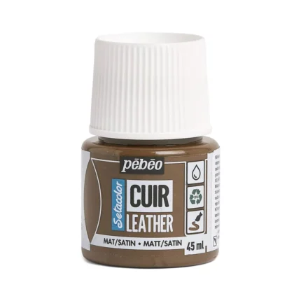 SETACOLOR CUIR 45ML BRUN EXPRESSO N°18 PEBEO