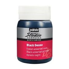 POT GESSO NOIR 500ML PEBEO REF:524135