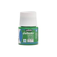 PEINTURE TISSU PEBEO SETACOLOR CLAIRS VERT PRAIRIE 45ML N°04
