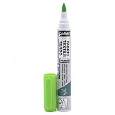 MARQUEUR TEXTILE 7A CLAIRS 1MM VERT PEBEO REF:803411