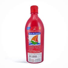 PEINTURE GOUACHE FABER-CASTELL ROSE 500ML REF:144503