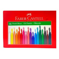 PAQUET DE 18 PASTELS A L'HUIL BOYA FABER CASTELL
