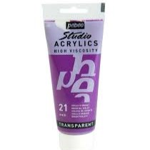 PEINTURE PEBEO STUDIO ACRYLIC 100ML N°21 VIOLET D'ORIENT