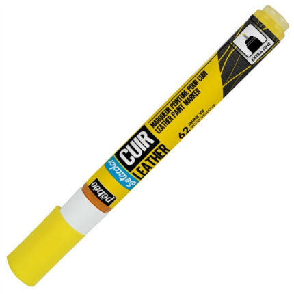 SETA COULEUR CUIR MARKER JAUNE VIF N°62-0.7MM PEBEO