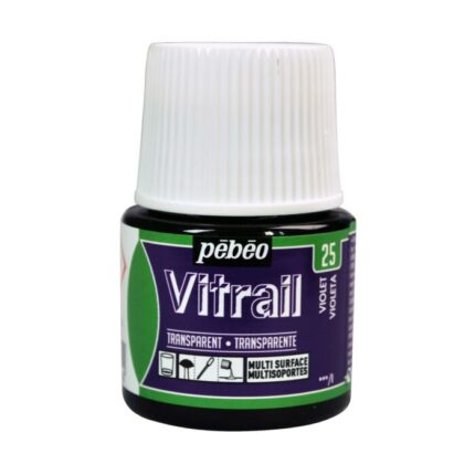 PEINTURE VITRAIL 45ML VIOLET N°25 PEBEO