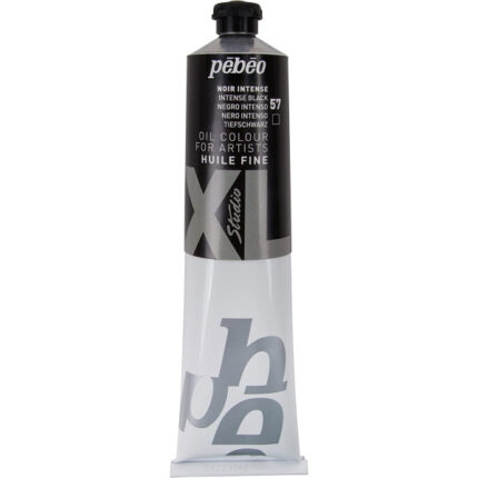 PEINTURE A L'HUILE NOIR INTENSE PEBEO 200ML N°57