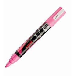 MARQUEUR UNI-CHALK ROSE FLUO 1.8-2.5MM PWE-5M