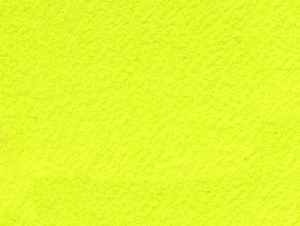 10 FEUILLES  FEUTRINE 150G/M² 20X30CM, JAUNE CITRON N°12