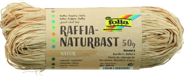 RAPHIA -  50 grs NATUREL