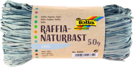 FO9 RAPHIA -  50 grs GRIS CLAIR