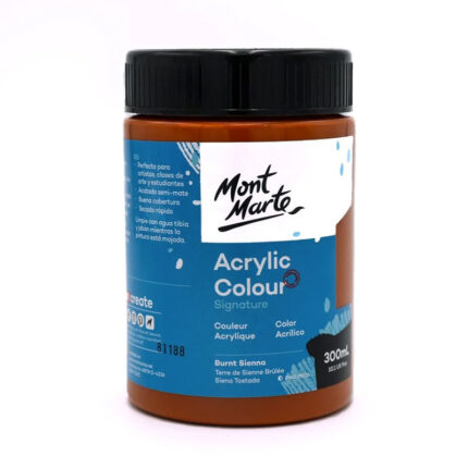 ACRYLIC STUDIO MONT MARTE 300ML TERRE DE SIENNE NATURELLE