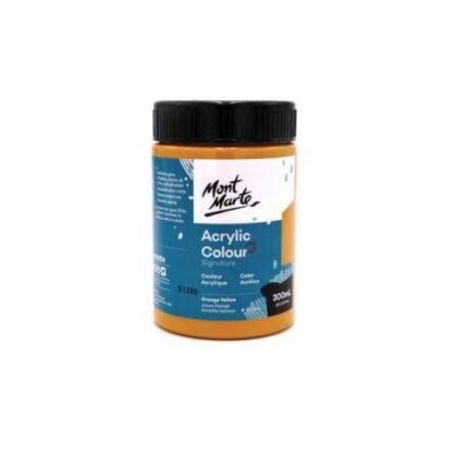 ACRYLIC STUDIO MONT MARTE 300ML JAUNE ORANGE