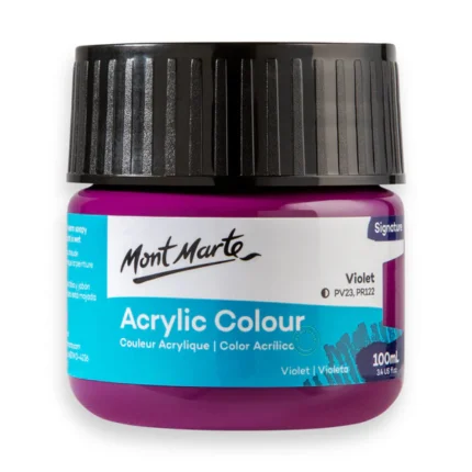 PEINTURE ACRYLIQUE 100ML VIOLET:MSCH1061 MONT MARTE