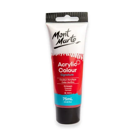 PEINTURE ACRYLIC 75ML CRAMOISI MONT MARTE