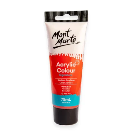 PEINTURE ACRYLIC 75ML VERMILLION MONT MARTE