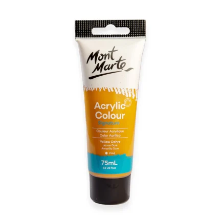 PEINTURE ACRYLIC 75ML JAUNE OCRE MONT MARTE