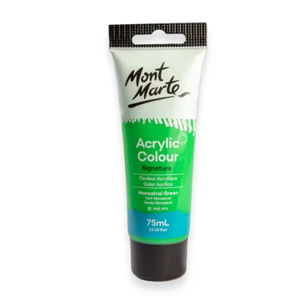 PEINTURE ACRYLIC 75ML VERT MONASTRAL MONT MARTE