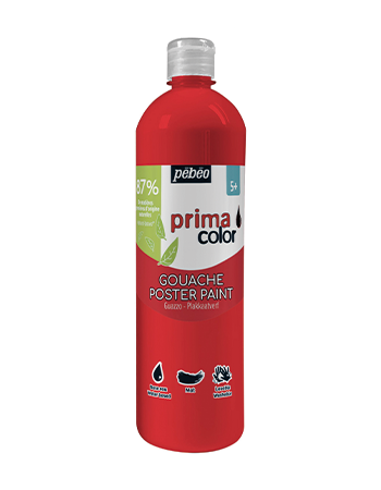 PEINTURE GOUACHE PEBEO 1L ROUGE PRIMAIRE