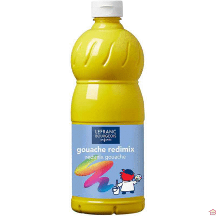 PEINTURE GOUACHE LIQUIDE 1000ML L&B JAUNE PRIMAIRE N°153