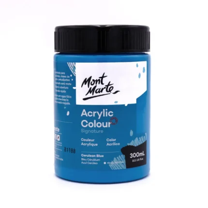 ACRYLIC STUDIO MONT MARTE 300ML BLEU CERULEUM