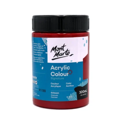 ACRYLIC STUDIO MONT MARTE 300ML CRAMOISI