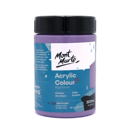 ACRYLIC STUDIO MONT MARTE 300ML POUPRE CLAIR