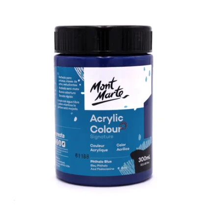 ACRYLIC STUDIO MONT MARTE 300ML BLEU PHTHALO
